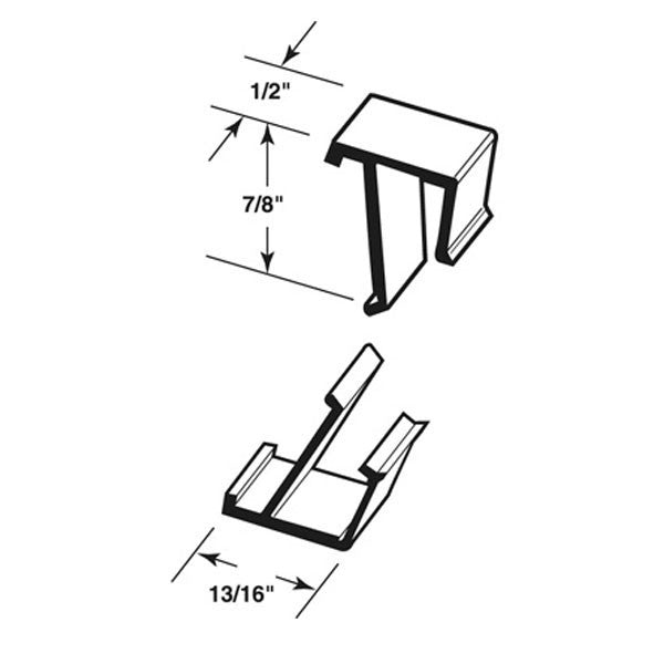 Retainer Clips for H & D Industries Windows - 4 Sets