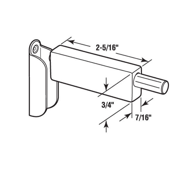 Top Hanger Nail Setting Tool For Screen Door Top Hangers