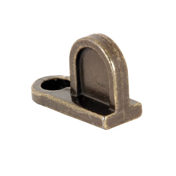 Screen Clip, Zinc, Flush, w / Screws - Bronze - 12 Pack