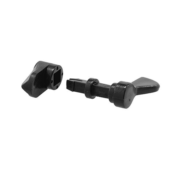 Arcadia Screen Retainer, Plastic - Black