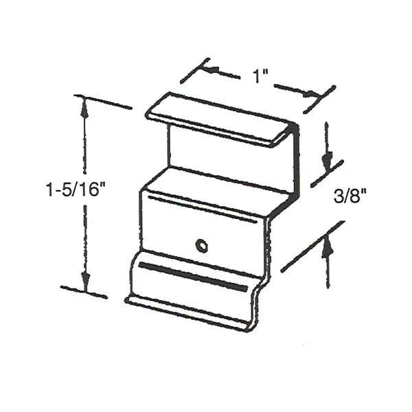 Retainer & Lift Clips, Rivet On - Aluminum