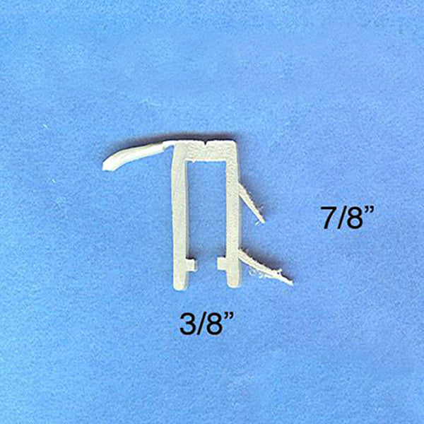 Pinnacle Side Jamb Parting Stop, 8' Door, w/ Screw Holes - Beige/Tan