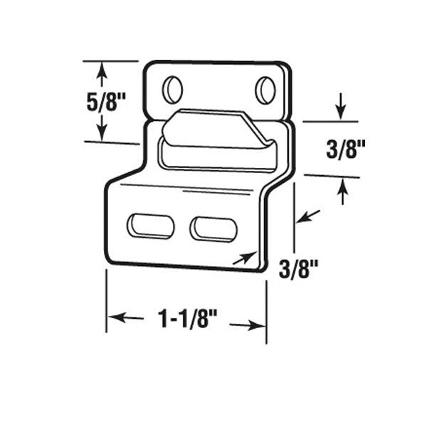 Window Screen Top Hanger - Light Weight
