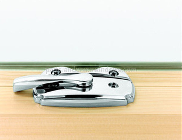 Sash Lock - Double Hung Windows 1669323 Chrome Estate Flush Mount Sash Lock with Keeper
