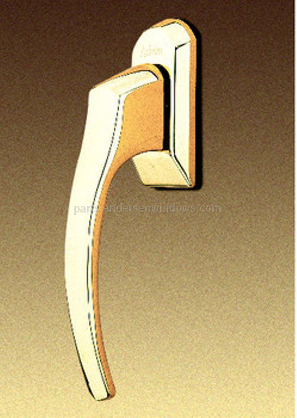 400 Series Gliding Window Handle 1765202 Handle, Active Sash, Bright Brass