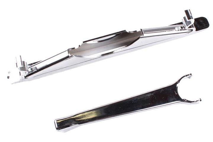 Truth Hardware Non-Handed Encore Tango Sash Lock Handle and Esutcheon - Bright Chrome