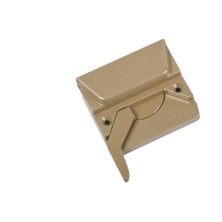 Truth Hardware "Entrygard" Sash Lock With 2-3/8" Screw Holes - Coppertone