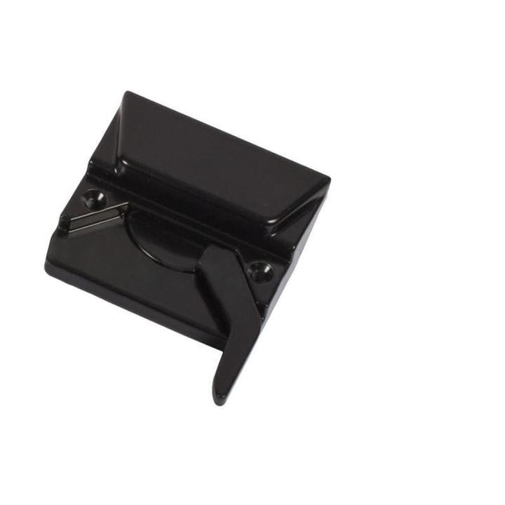 Truth Hardware "Entrygard" Sash Lock With 2-3/8" Screw Holes - Black