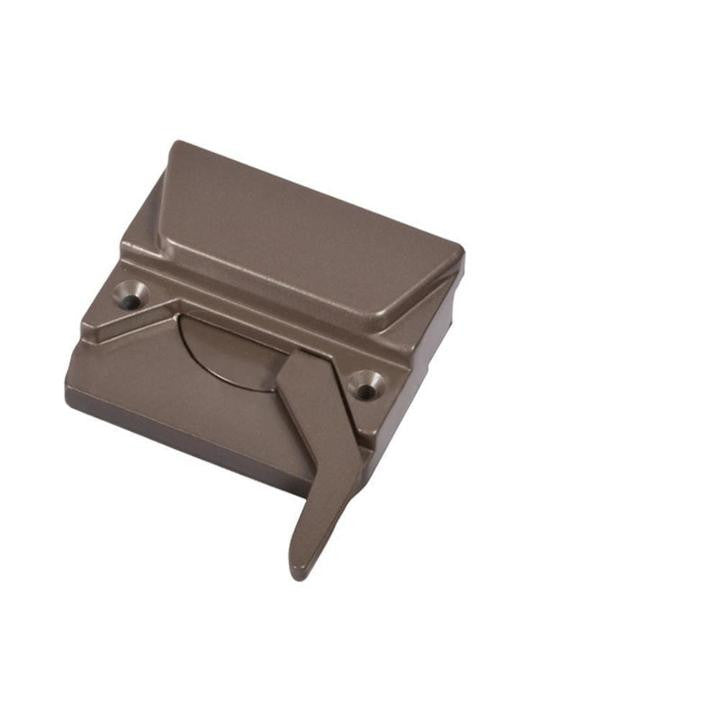 Truth Hardware "Entrygard" Sash Lock With 2-3/8" Screw Holes - Brown