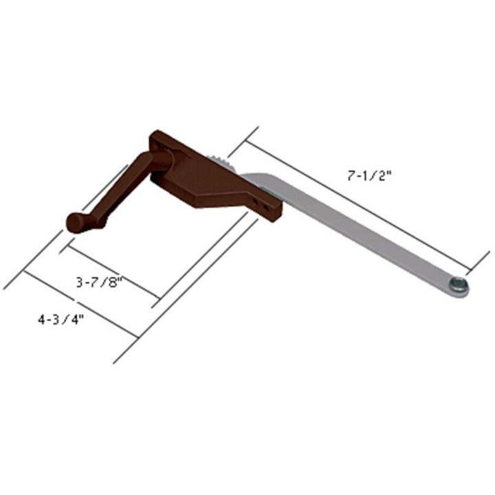 Truth Hardware Face Mount Casement Window Operator With 7-1/2" Arm