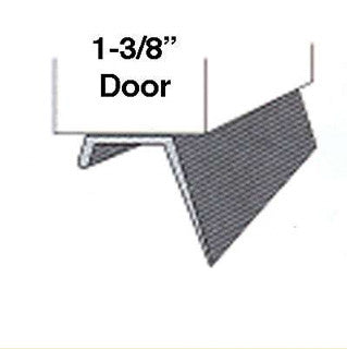 Vinyl/Rubber Garage Door Bottom Seal Weatherstrip - Black, 10 Feet