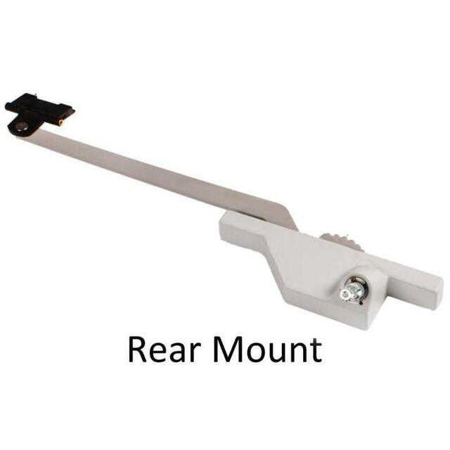 Truth Hardware 9-1/2" Rear Mount Casement Window Operator With Pivot Shoe - White
