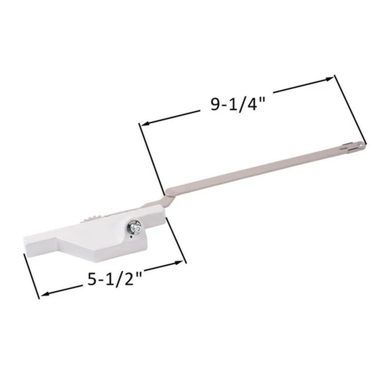 Truth Hardware Dyad Casement Window Operator with 9-1/4" Link Arm