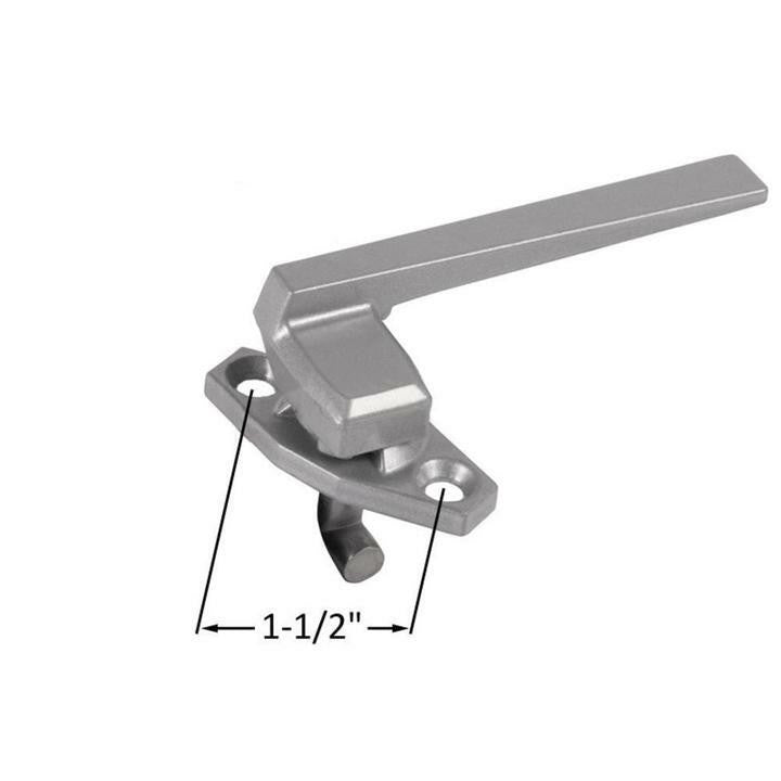 Truth Hardware Trimline Cam Handle Lock With Concealed Pawl - Aluminum
