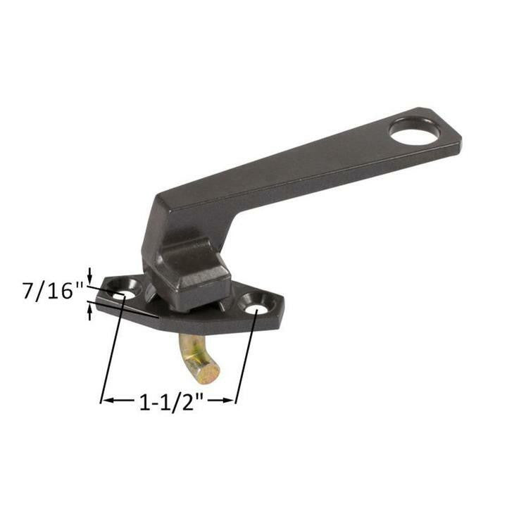 Truth Hardware Pole Operated Cam Handle With Concealed Zinc Plated Pawl - Chestnut Bronze