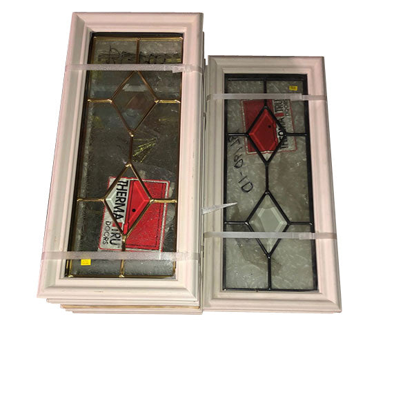 Therma-Tru 7-1/2 x 18-1/2 x 1 1-Lite Surround w/Glass Door Lite