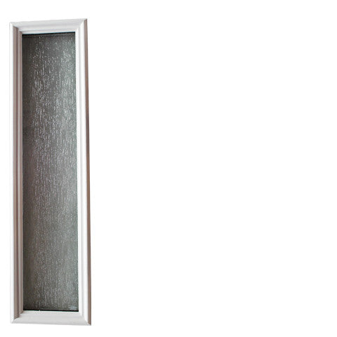 Therma-Tru 8 x 36 x 1 Rain Privacy Glass Surround Door Lite