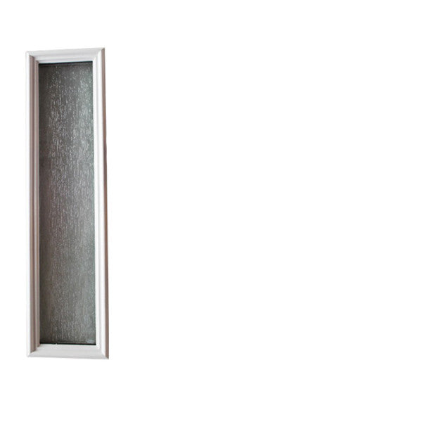 Therma-Tru 8 x 36 x 1 Granite Privacy Glass Surround