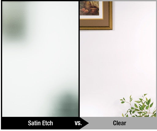 Therma-Tru 22 x 36 x 1-Lite Surround with Satin Etch Privacy Glass