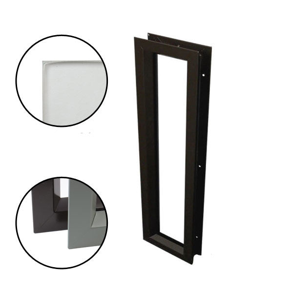 Commercial Door Lite 7" x 22" Clear Glass,