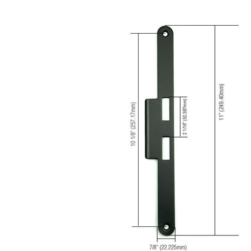 Marvin Strike Plate, Inactive Panel, Short Lip