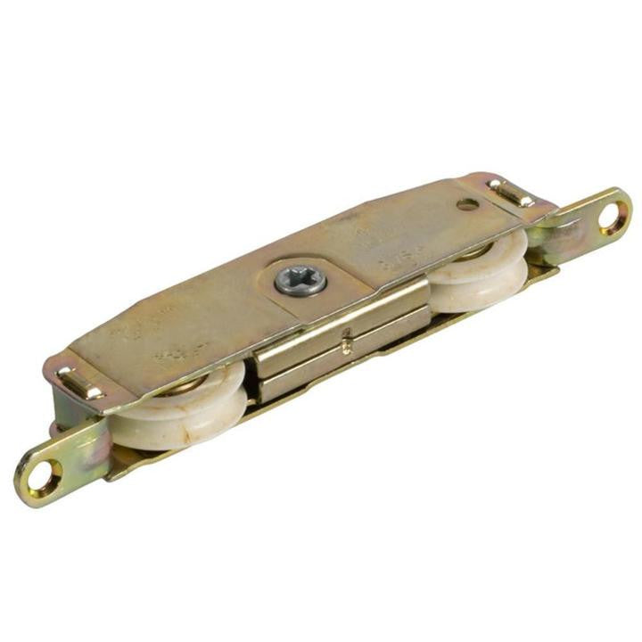 Truth Hardware Tandem Patio Door Roller – 1" Nylon Ball Bearing Wheels, 3/4" Wide Housing, For P.H. Tech Sliding Glass Doors