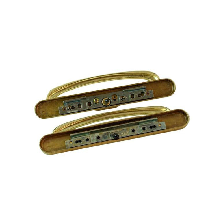 Truth Hardware Sliding Glass Door Antiquity SP Handle Set - Brass * Discontinued*