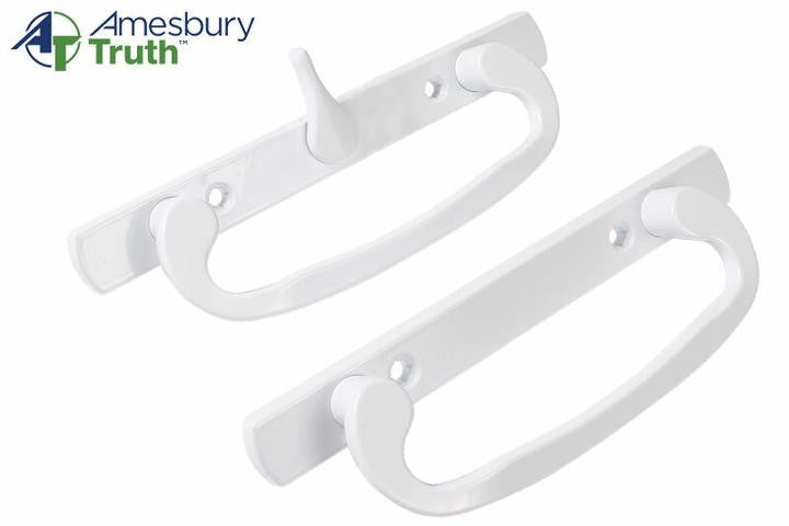 Truth Hardware Legacy Sliding Glass Door Locking Handle Set With 3-15/16" Screw Holes