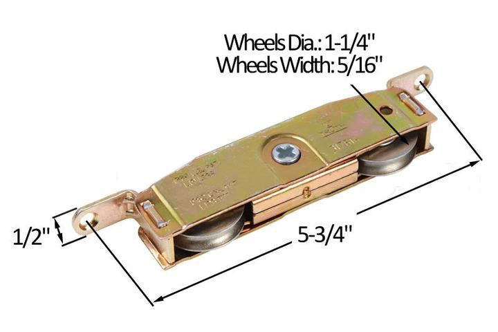 Truth Hardware Sliding Glass Tandem Door Roller