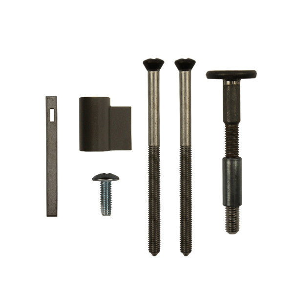 2-1/4" Grip Handle Kit for T-Turn or Dummy w/ Cylinder Plug - Victorian Bronze