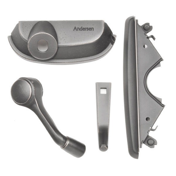 Traditional Folding 1999 to Present 9041710 Traditional Folding Hardware Package - Distressed Nickel