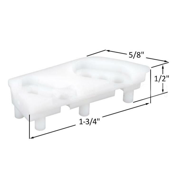 Truth Hardware 1/2" Adjustable Keeper for Maxim Tie-Bar System