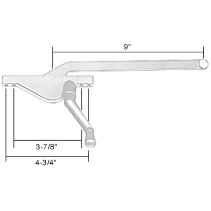 Casement Window Operator 9" Teardrop Series