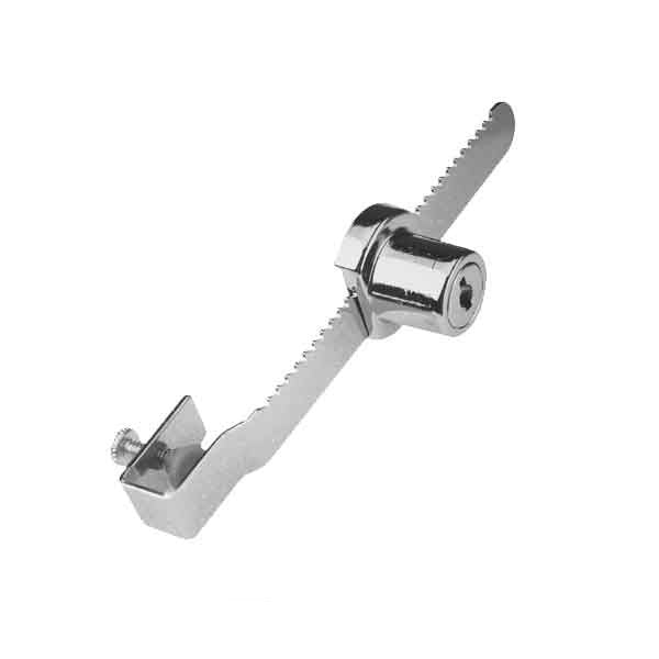 Showcase Window Key Lock, Chrome Plated