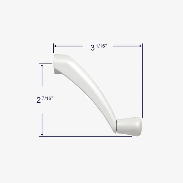 Contour Crank Handle, Truth 11/32 Spline -