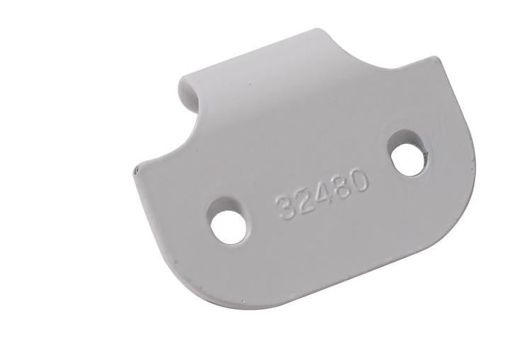 Window Sash Lift With 1" Screw Holes - White