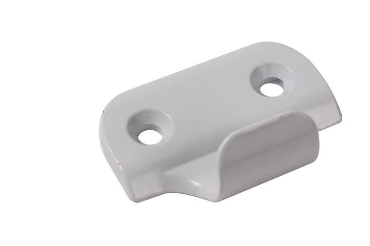 Window Sash Lift With 1" Screw Holes - White