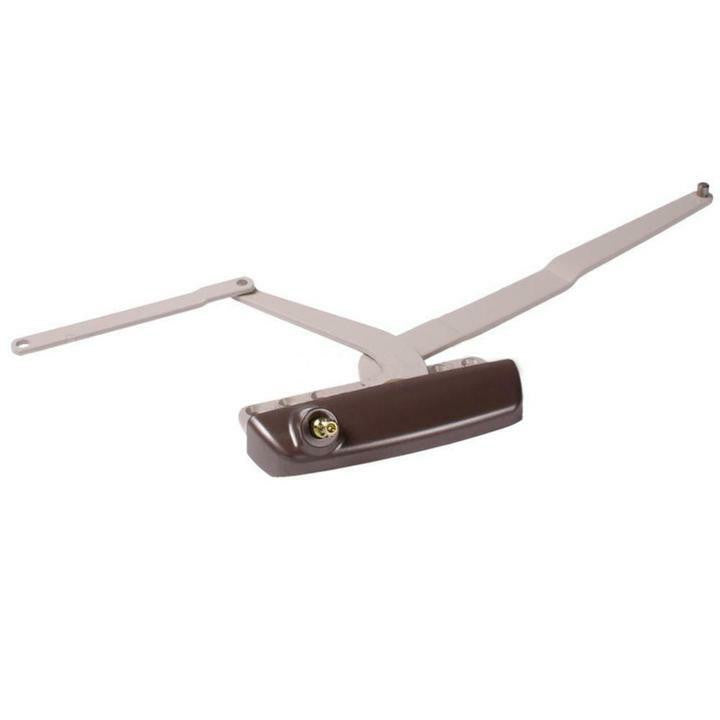 Truth Hardware Dual Arm Maxim Casement Window Operator - Brown
