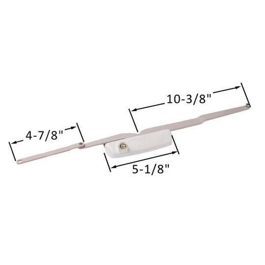 Truth Hardware Dual Arm Maxim Casement Window Operator - White