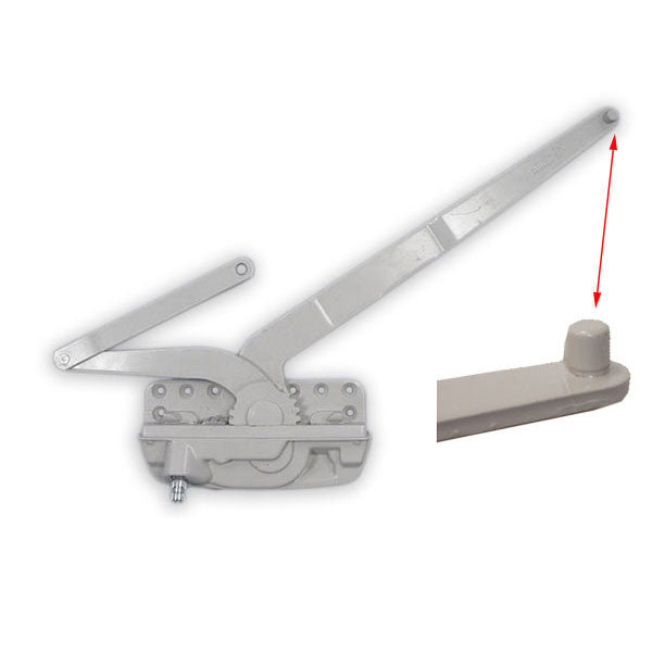 Truth Encore Dual Arm Casement Operator with Stud, Right Hand
