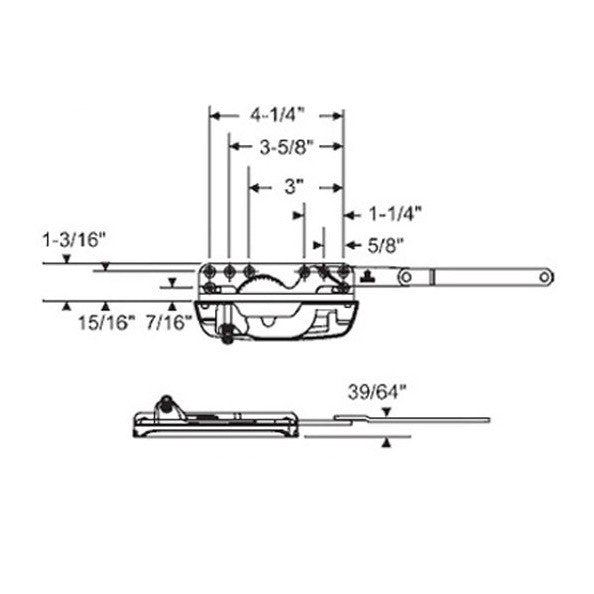 Truth Encore Dyad Operator, Split Arm Right Hand - Coastal, Stainless Steel