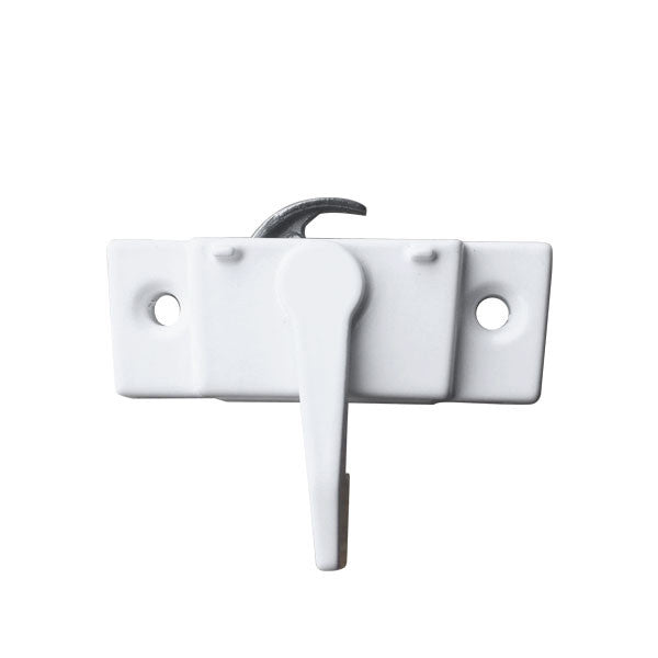 2-1/16 Inch Swivel Sash Lock - White