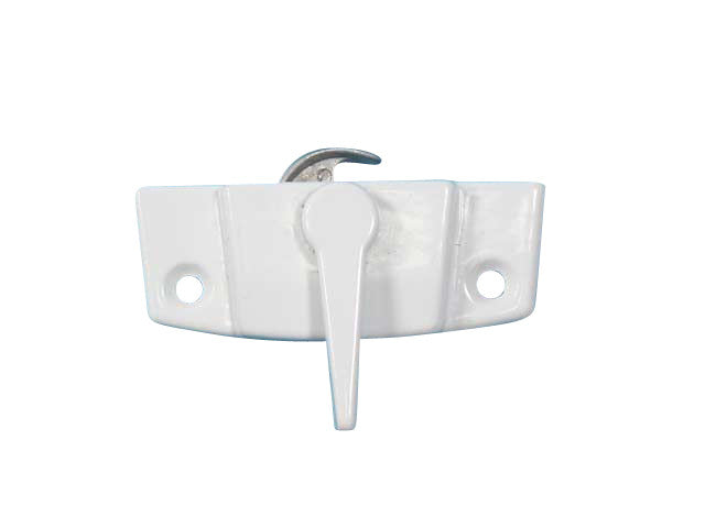 Keeper, Sash Lock 2-1/16 Screw Holes - White *DISCONTINUED*