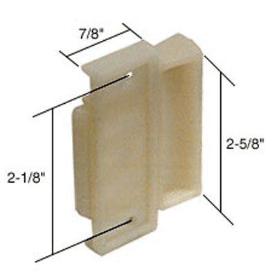 Latch and Pull - Vinyl and Aluminum Hardware, Plastic - White