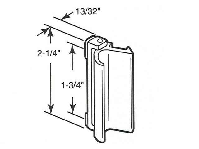 Latch and Pull - Vinyl and Aluminum Sash Hardware, Diecast / Aluminum