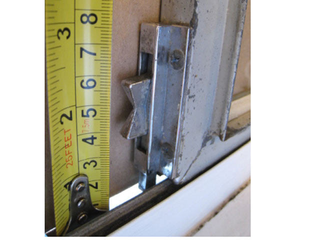 Rusco Sliding Window Latch 1-7/16 - Cast