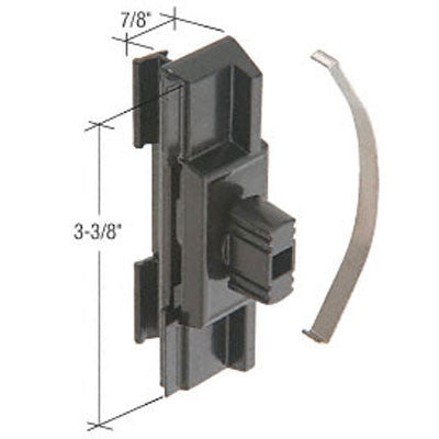 Pull and Lock - Vinyl and Aluminum Sash Hardware, Diecast - Black