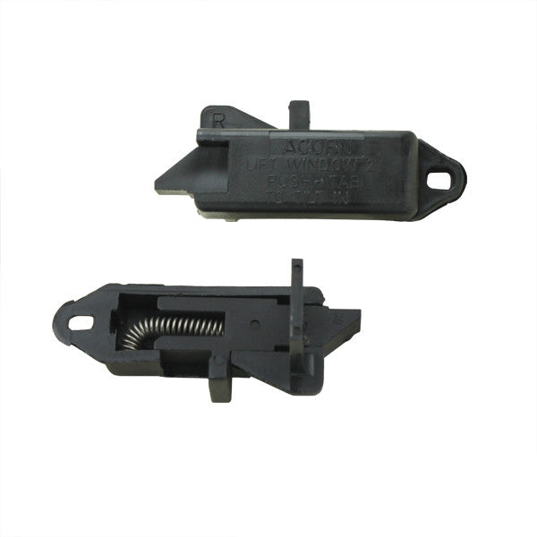 Acorn Tilt Latch - Pair - Black *DISCONTINUED*