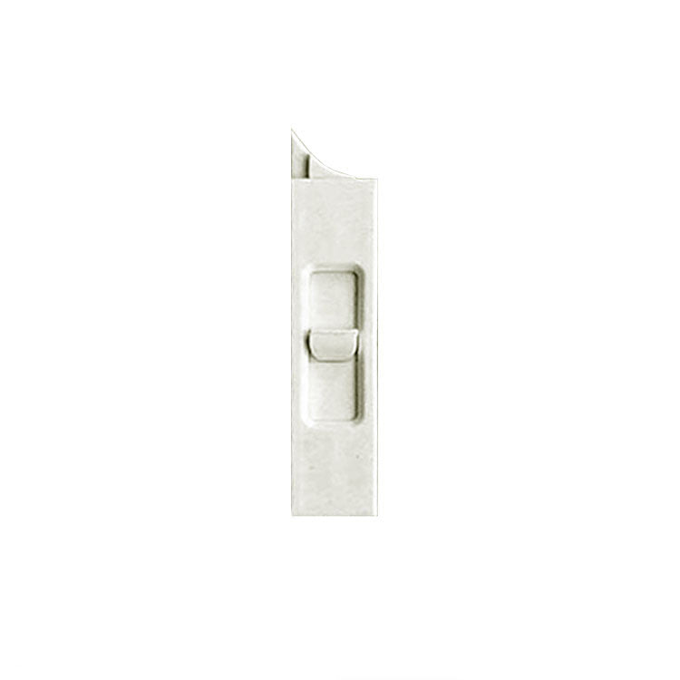 Tilt Latch, Slide in Finger Latch for Vinyl Window, Left Hand - Creamy White