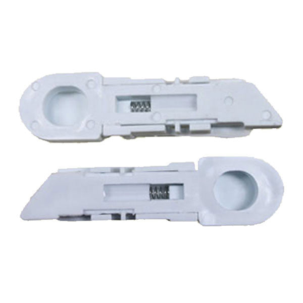 Concealed Internal Tilt-In Latch Set, Blue White